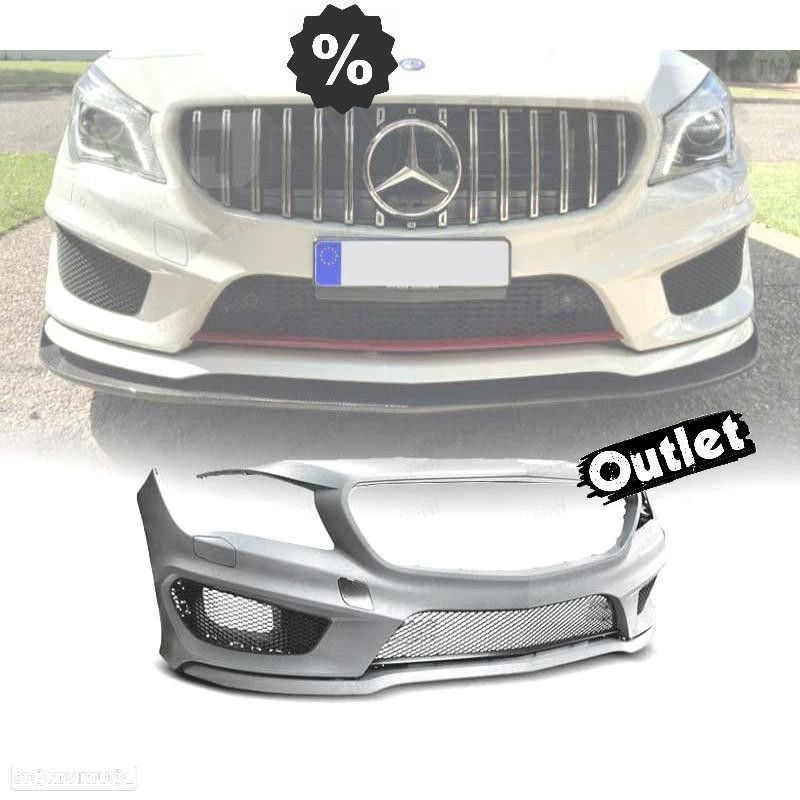 C010976C1 PARA-CHOQUES FRONTAL MERCEDES CLASE A W176 12-15 LOOK AMG SRA - 1