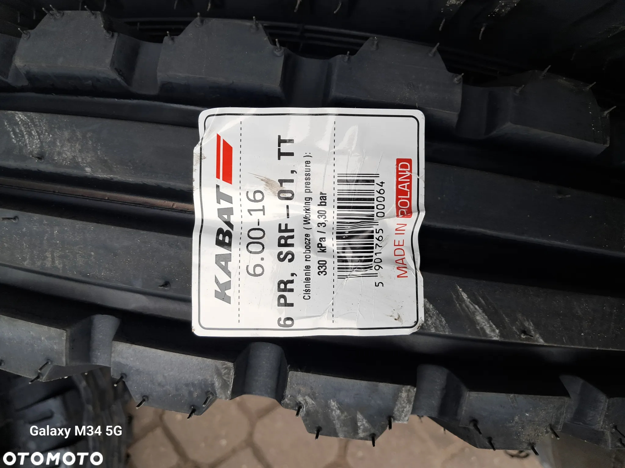 opony 6.00-16 NOWE KABAT - 3