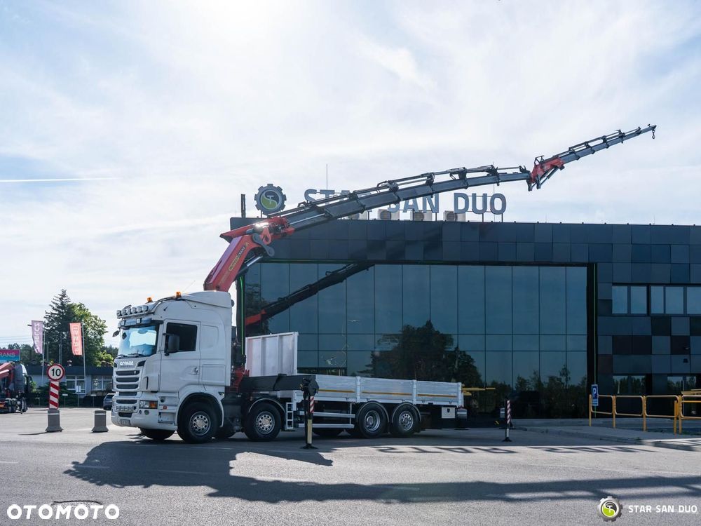 Scania R560 8x2 PALFINGER PK 85002 Fly Jib HDS Żuraw Crane Kran - 8