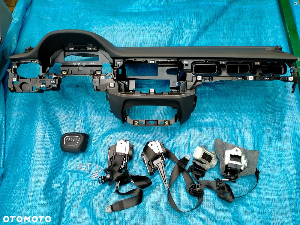 AUDI Q7 4M KONSOLA / DESKA / AIRBAG / PASY / HEAD UP / ORYGINAŁ - 4
