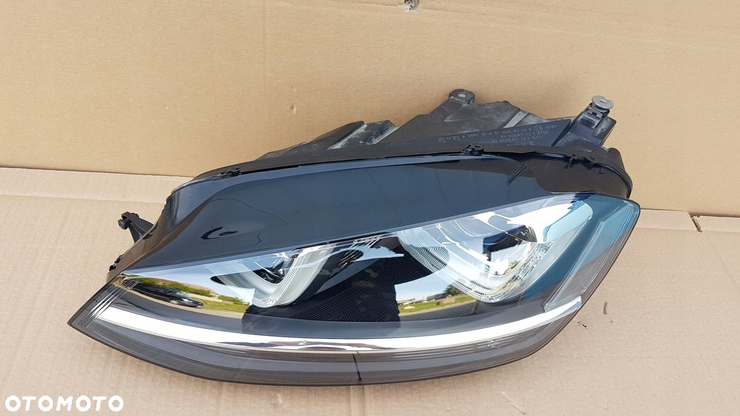 LAMPA PRZÓD LEWA VW GOLF VII BI-XENON LED 12-17 5G1941033 - 10