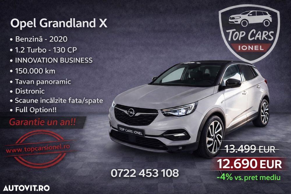 Opel Grandland X 1.2 Start/Stop Automatik Business INNOVATION - 1