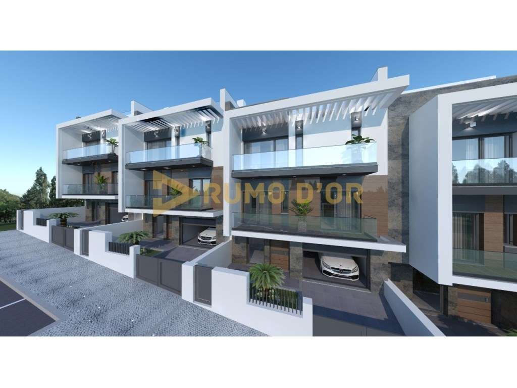 MORADIA T4 , Lote 22 . Com piscina, box e jardim 'CHAVE NA MÃO # - Grande imagem: 3/4