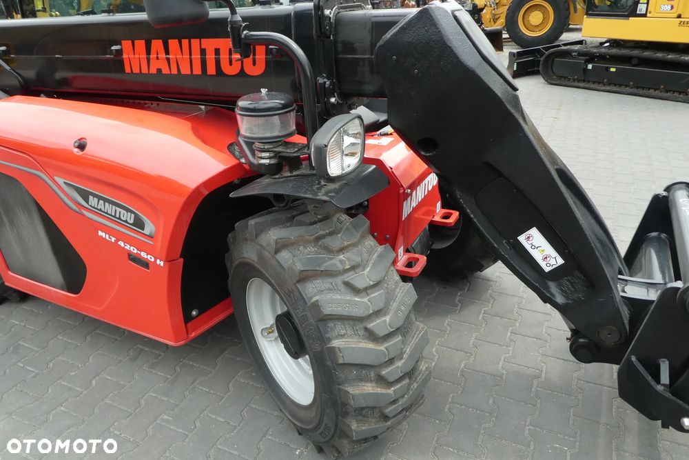 Manitou MLT 420-60M WIDŁY ŁYŻKA KROKODYL ZAWIESIE - 8