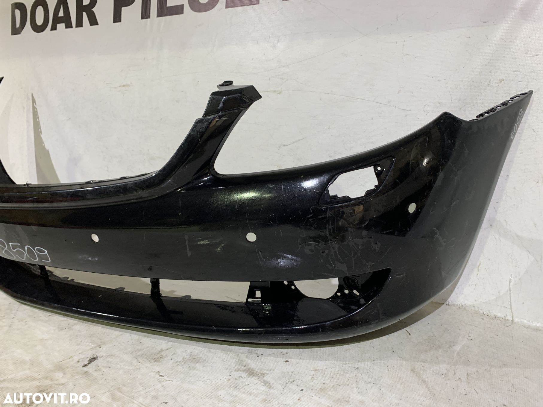 Bara fata Mercedes CL, W216, 2006, 2007, 2008, 2009, 2010, cod origine OE A2168800040, cu gauri pentru spalatori faruri si senzori de parcare (6). - 4