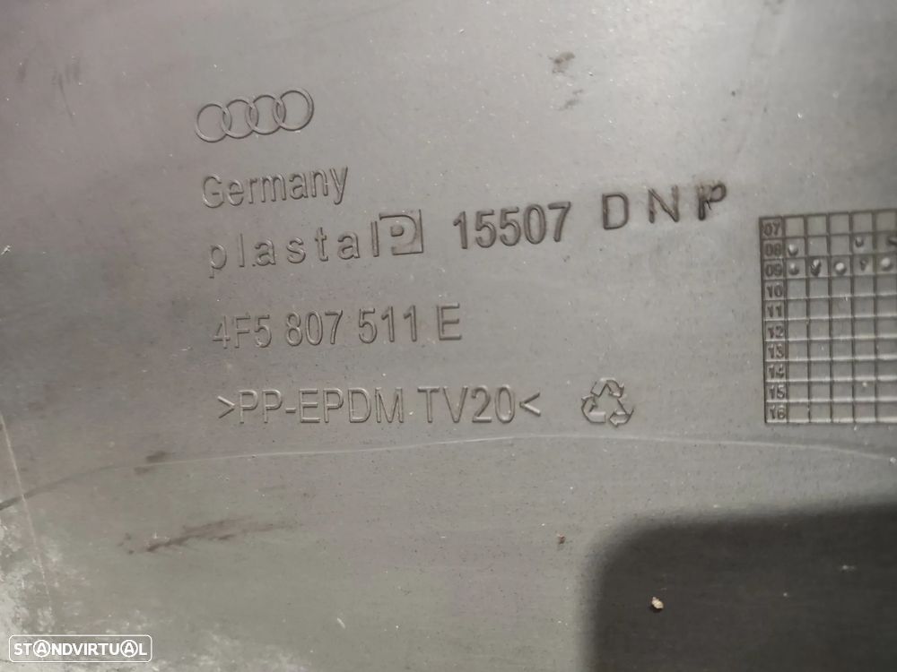 PARACHOQUES TRASEIRO TRÁS AUDI A6 C6 4F2 SEDAN CARRO FACELIFT 4F5807511E SLINE S-LINE S LINE SENSOR SENSORES PARA-CHOQUES PARA CHOQUES - 16