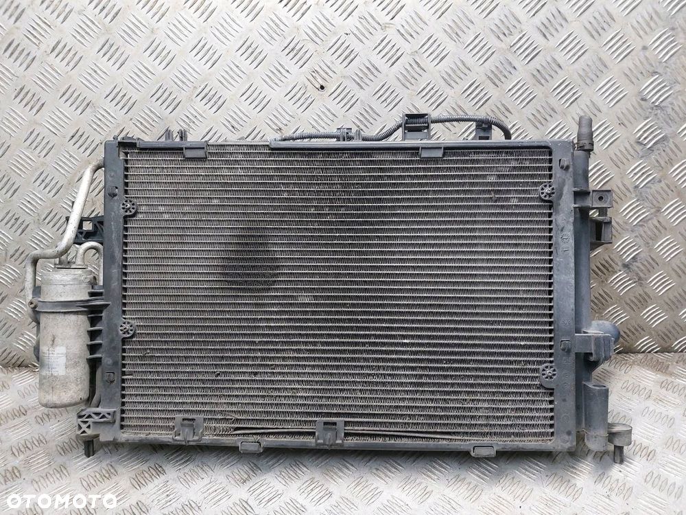 CHŁODNICE KOMPLET + WENTYLATOR OPEL CORSA C 1.2 16V 24426588 24445193 - 7