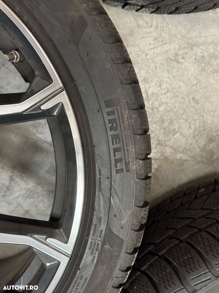 Vând jante originale BMW X5-X6 G05-G06 pe 21” cu anvelope de iarnă - 8