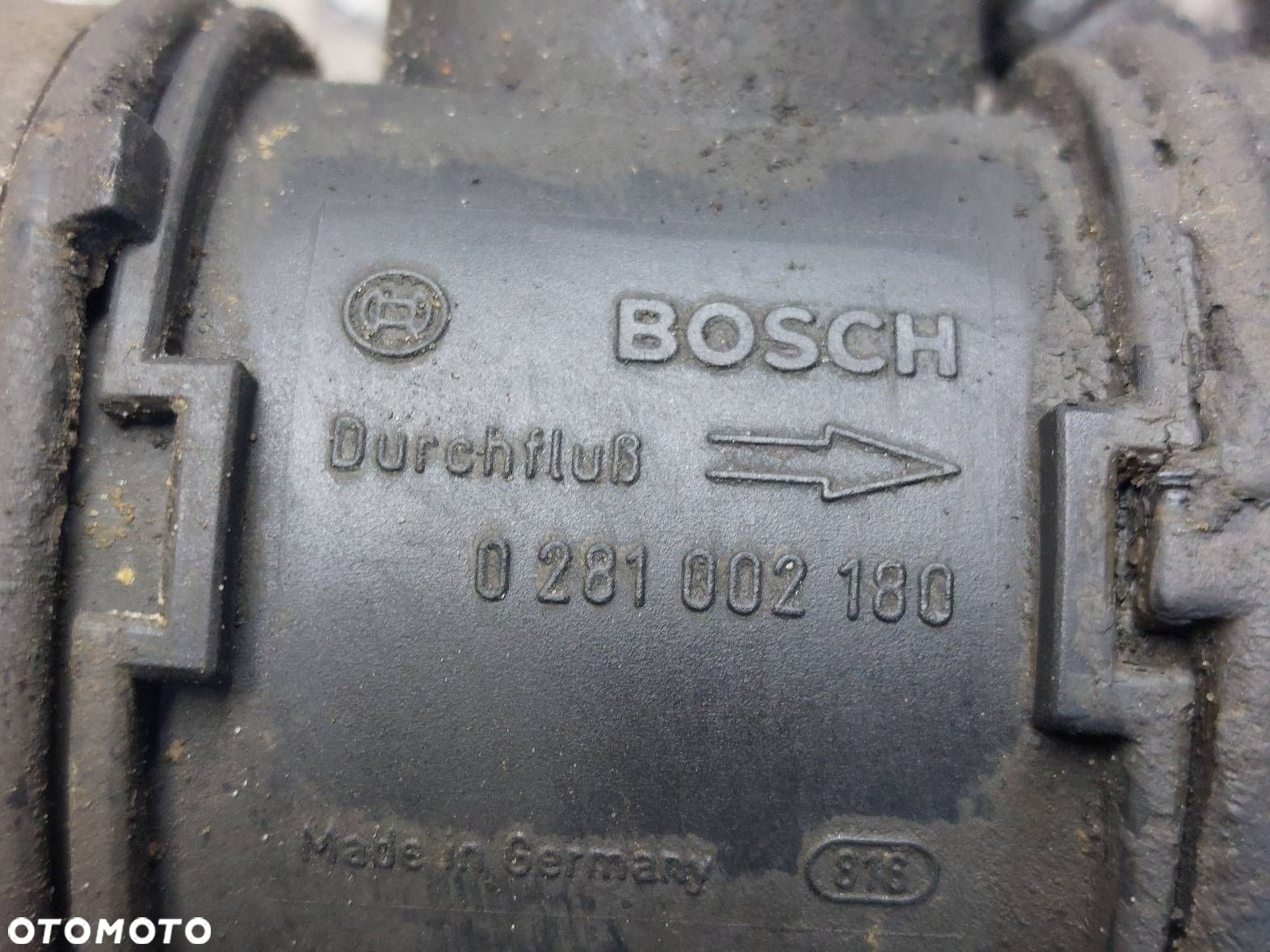 PRZEPŁYWOMIERZ + DOLOT PRZEWÓD RURA VECTRA B 2.2 DTI 0281002180 - 2