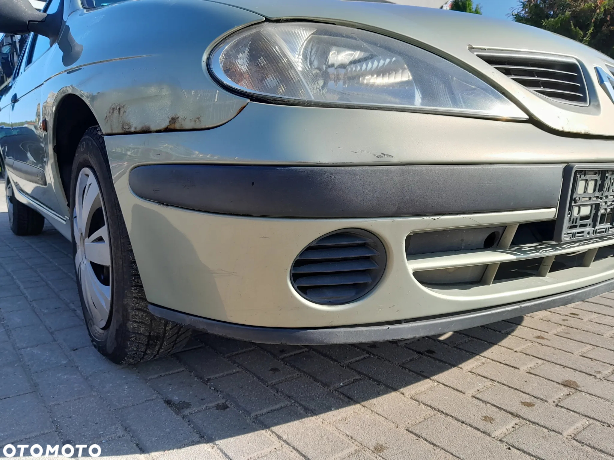 RENAULT MEGANE I ZDERZAK PRZEDNI PRZÓD KOLOR: MV931 - 4