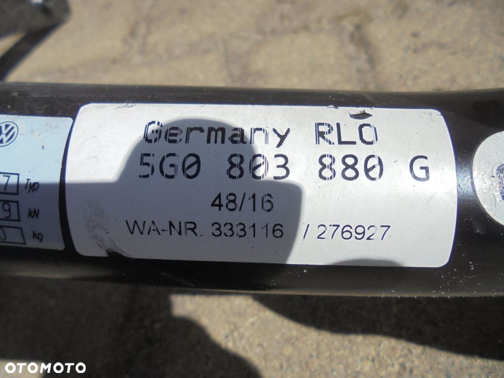 vw golf vii 5g0 h/b - hak holowniczy - 6