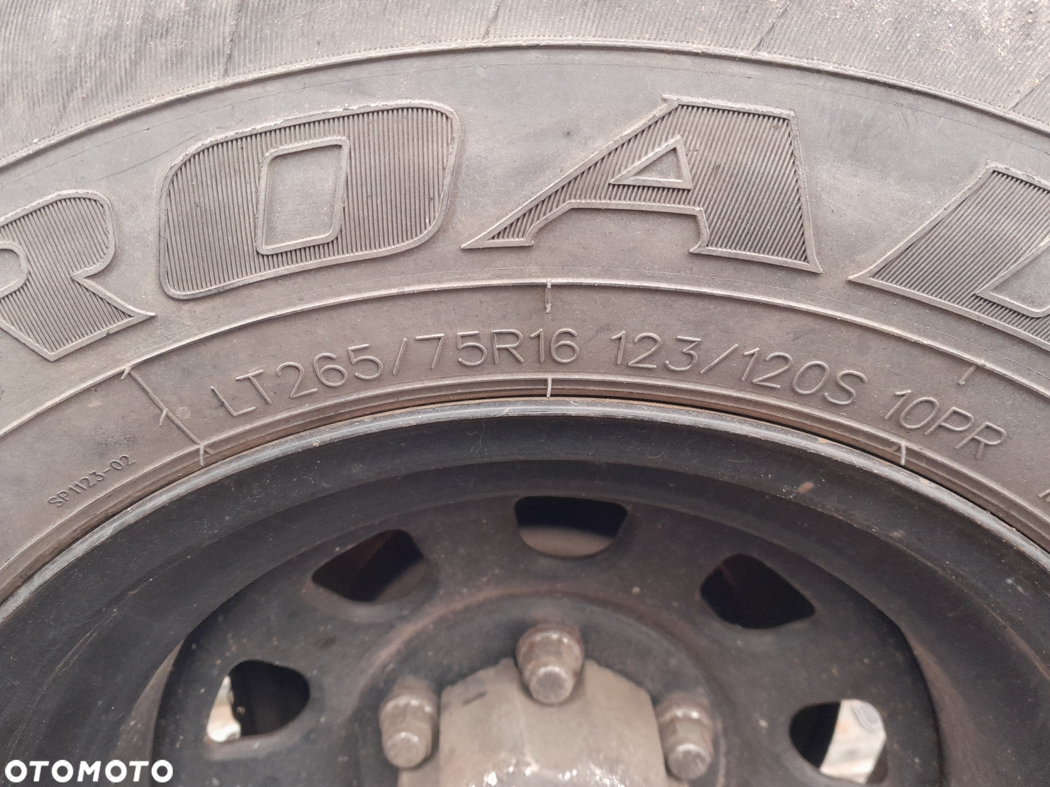 Koła felgi stalowe 16" MITSUBISHI Pajero Sport 96-08r. 265/75R16 - 6