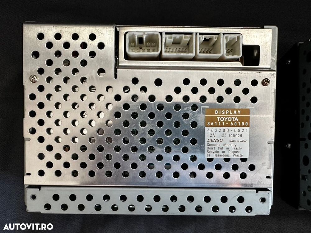 Display touchscreen gps navigatie toyota Land Cruiser j100 facelift j10 si j120 - 6