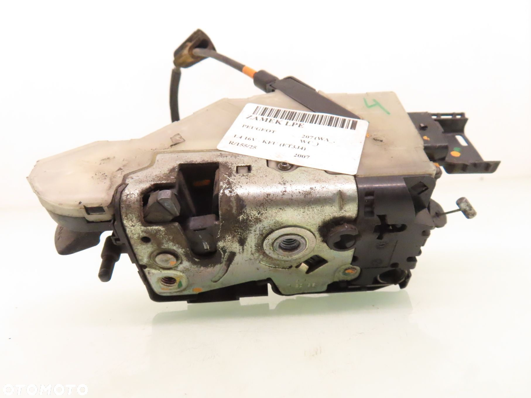 ZAMEK LEWY PRZEDNI PEUGEOT 207 24090816 6 PIN - 4