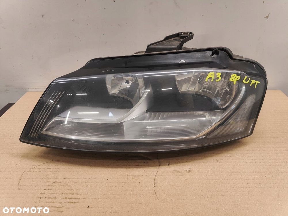 audi a3 8p lift 08-12 1lj009648-03 lampa przÓd przednia anglik uk - 1