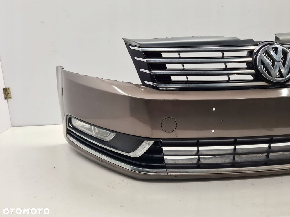 VW PASSAT B7 ZDERZAK PRZÓD PRZEDNI LA8X - 2