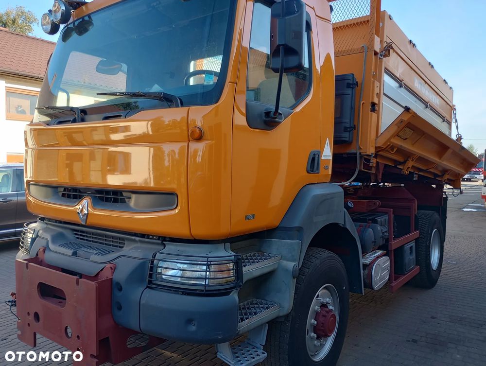 Renault KERAX 260 4x4 Bordmatic + solarka piaskarka 6m3 acometis - 2