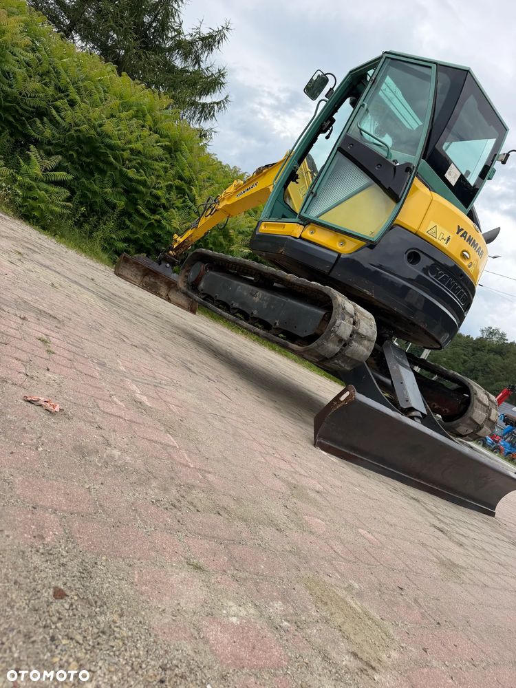 Yanmar VIO80-1A Koparka Gąsienicowa 8 ton jak Nowa z Salonu 2015 rok. KLIMATYZACJA. Łyżka skarpowa Hydrauliczna.  Szybko-złącze lenhoff hydrauliczne. Yanmar silnik 4 cylindry! Maszyna z Norwegii. Własna Pompa do tankowania ON. ani deka luzów i wycieków! OKAZJA Linia Hydr. Plus. Długie ramię PLUS. Oświetlenie LED. Wielka Okazja! Pełne sterowanie z dżojstików!! - 30