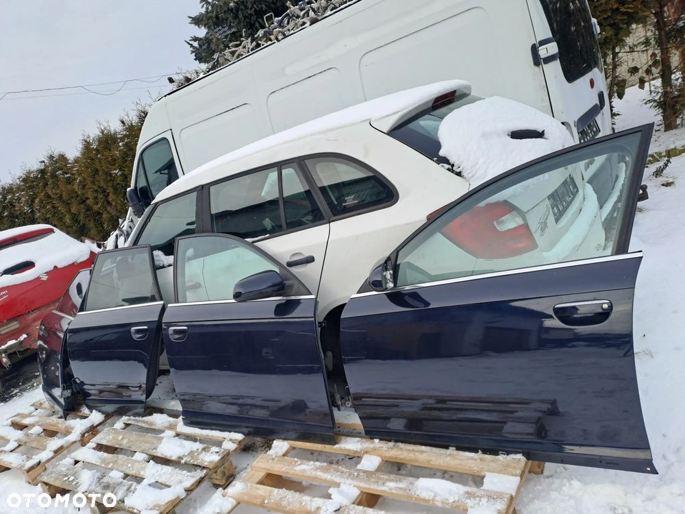 Audi A6 C6 zderzak przedni pod Xenon lampy błotniki drzwi maska kod lakieru LZ5D i inne - 4