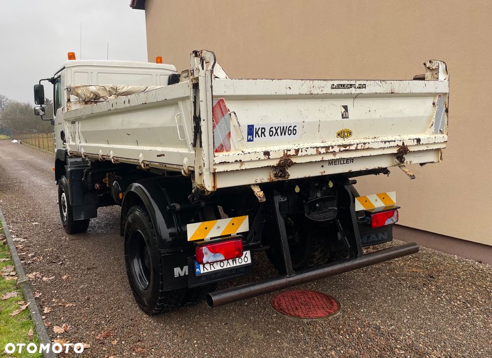 MAN TGM 4x4 Wywrotka Kipper - 2