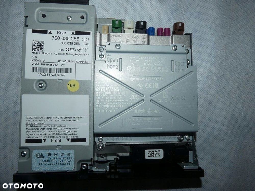 dw touareg 3 czytnik multimedia 760035256 - 2