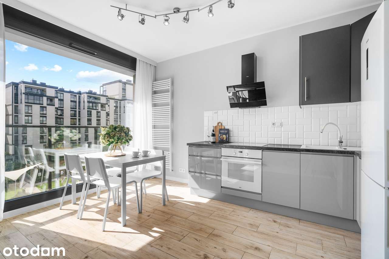 Nowe 2 pokoje z pięknym widokiem na patio | garaż | sPlace Park