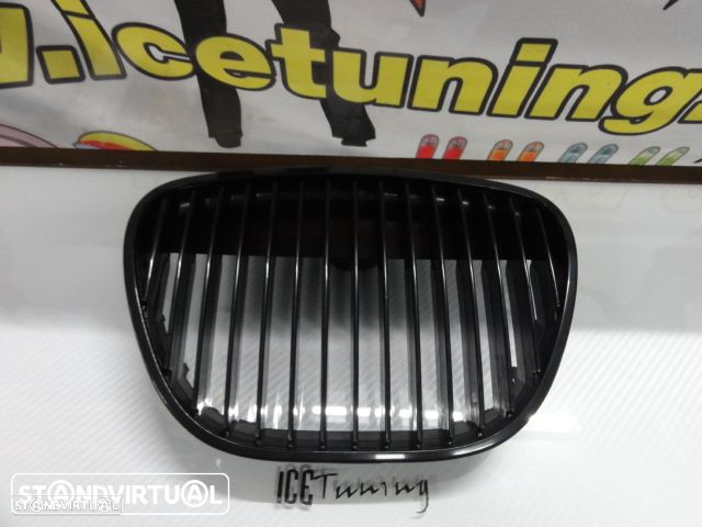 Grelha frontal sem símbolo Seat Ibiza 6L 2002-2008 ABS(plástico) C/2 anos de garantia - 2