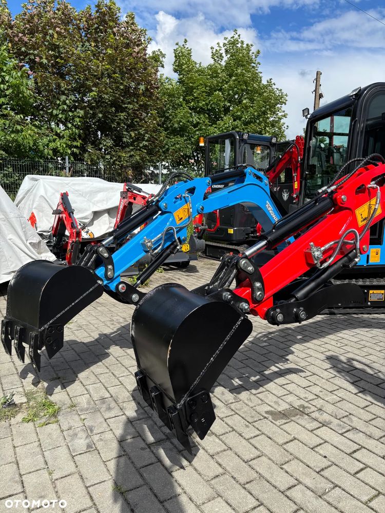 Kingway VIP15 1500kg Gąsienice 230mm Kciuk HYDRAULICZNY 25KM 3cyl DIESEL - 2