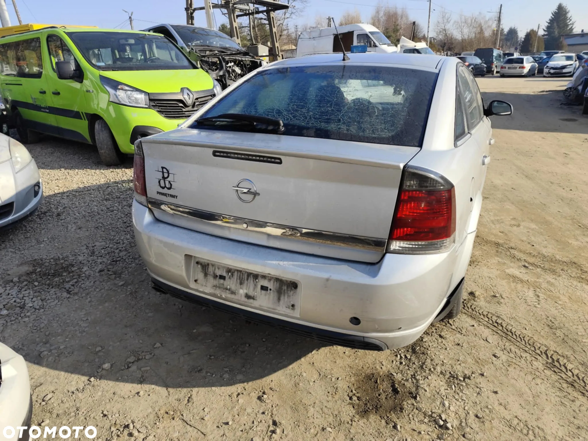 opel vectra c z157 maska zderzak lampa grill błotnik drzwi zbiornik paliwa szyba lusterko klamka - 3