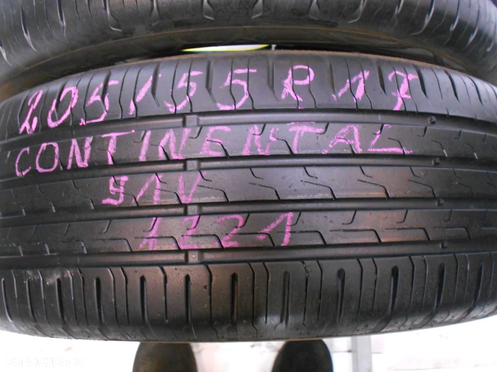OPONY 205/55R17CONTINENTAL ECO CONTACT 6 DOT 1221 6.8MM - 2