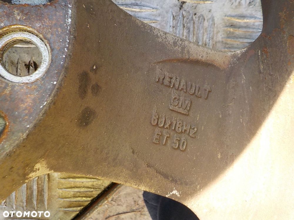 RENAULT TRAFIC II VIVARO FELGI ALUMINIOWE R16 5X118 - 2