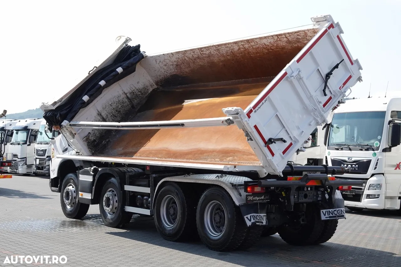 Volvo FMX 460 / 8x4 / BASCULANTE + HIDROBOARD / 2022 / NOUL MODEL - 6