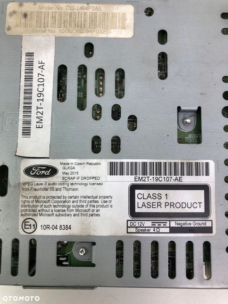 FORD MK2 MK4 RADIO MODUŁ NAWIGACJI EM2T-19C107-AE - 3