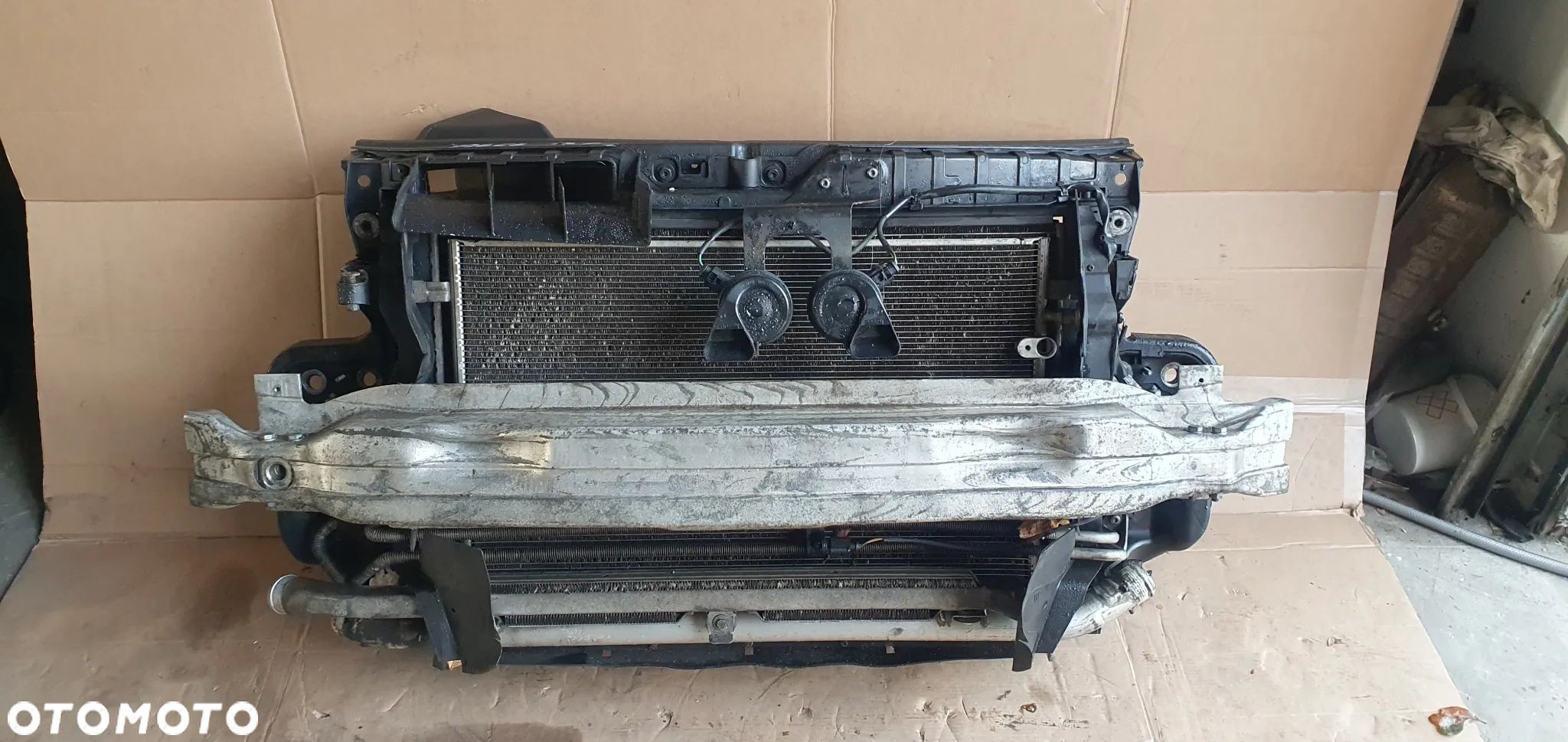 Pas przedni kompletny chłodnice wentylatory Skoda Audi A6 C6 2.7 TDI 3.0 TDI - 1