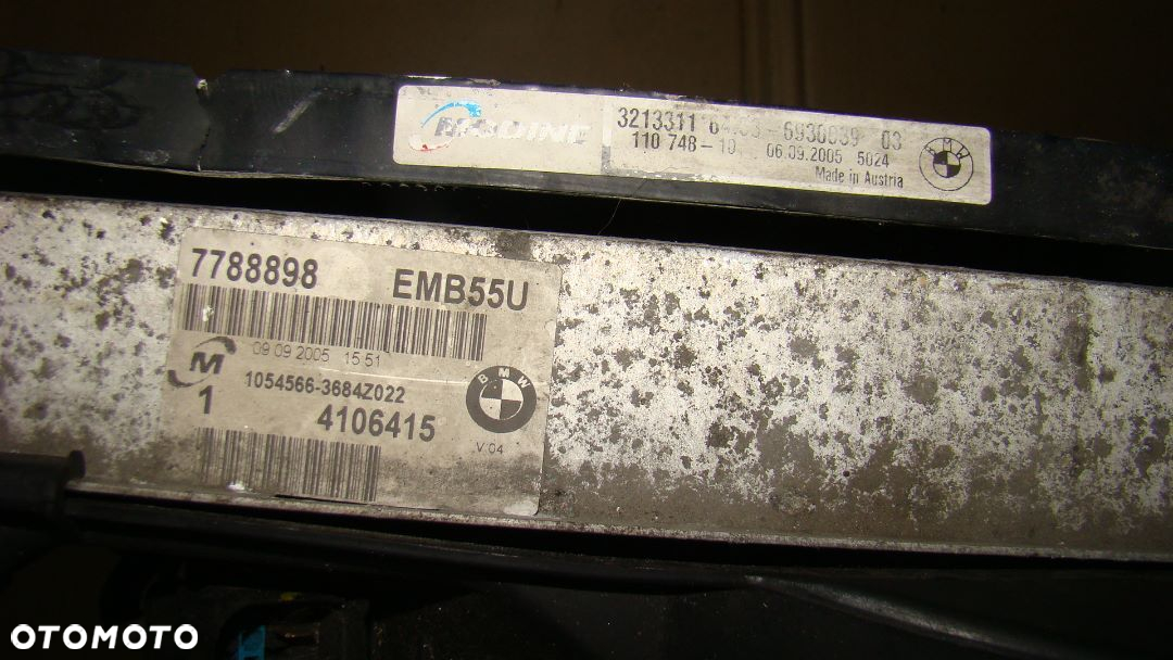BMW E90 E92 E87 CHŁODNICA WENTYLATOR N47 D20A 6937515 - 3