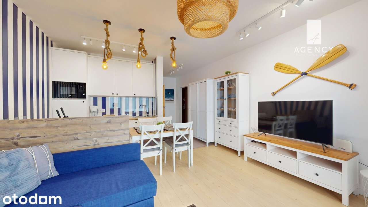 2 pokojowy apartament w Darłówku - zaledwie 950 m od morza