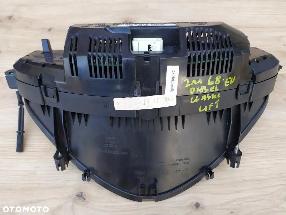 MERCEDES W211 LIFT DIESEL LICZNIK ZEGARY A2115400748 CLASSIC - 2