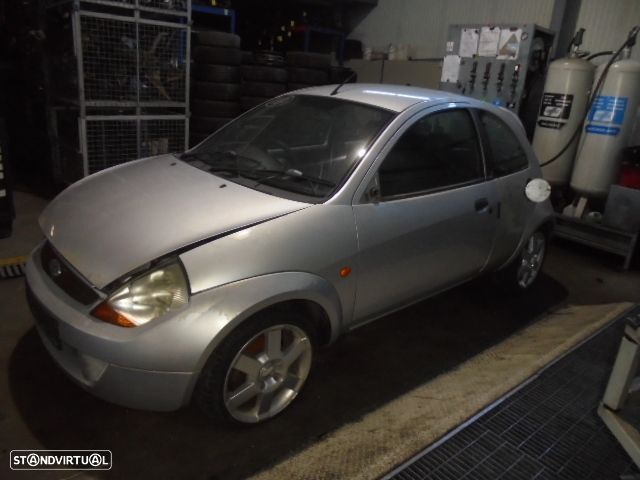 Carro MOT: CDB CXVEL:3S5R7002DB FORD KA SPORT 2003 1.6I ??? 3P CINZA GASOLINA - 1