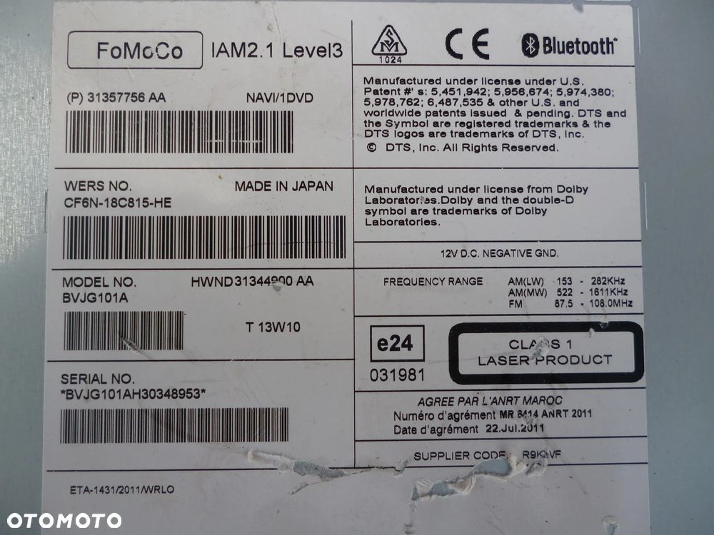 JAGUAR XF X250 3.0 V6 RADIO NAWIGACJA - 4