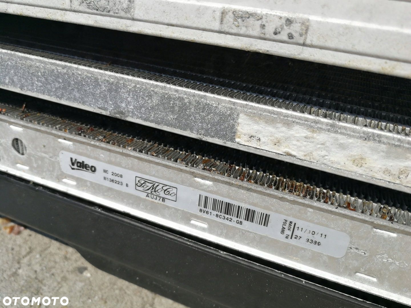 chłodnica chłodnice komplet wody klimatyzacji FORD C-MAX MK2 II 2,0 TDCI - 8