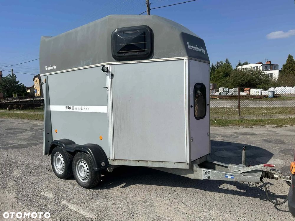 Brenderup 2000 kg do transportu koni 2 konna - 1