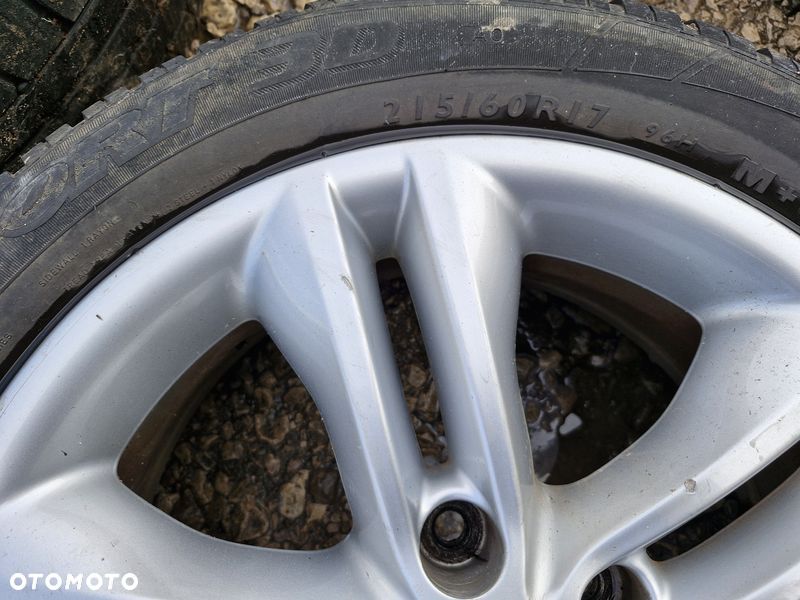 nissan qashqai ii j11 felgi aluminiowe alufelgi 17" cali 5x114.3 6,5j 40300br07a - 7