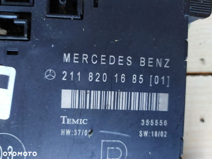 MERCEDES E 211 moduł zamka  drzwi sterownik RÓŻNE  NUMERY - 10