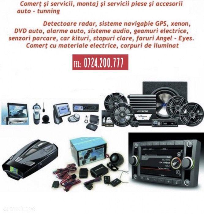 Electrică auto Accesorii alarme Senzor de parcarekit xenon Navigație - 7