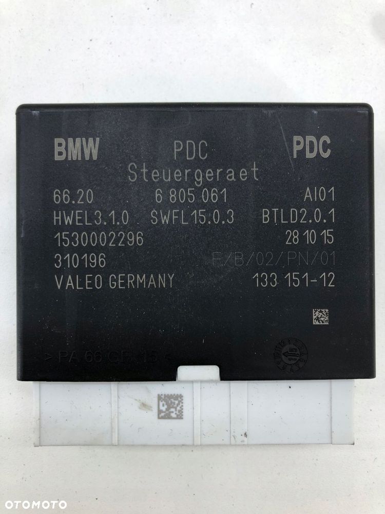 BMW X6 F16 F15 F25 MODUŁ STEROWNIK PARKOWANIA PDC 6805061 - 1