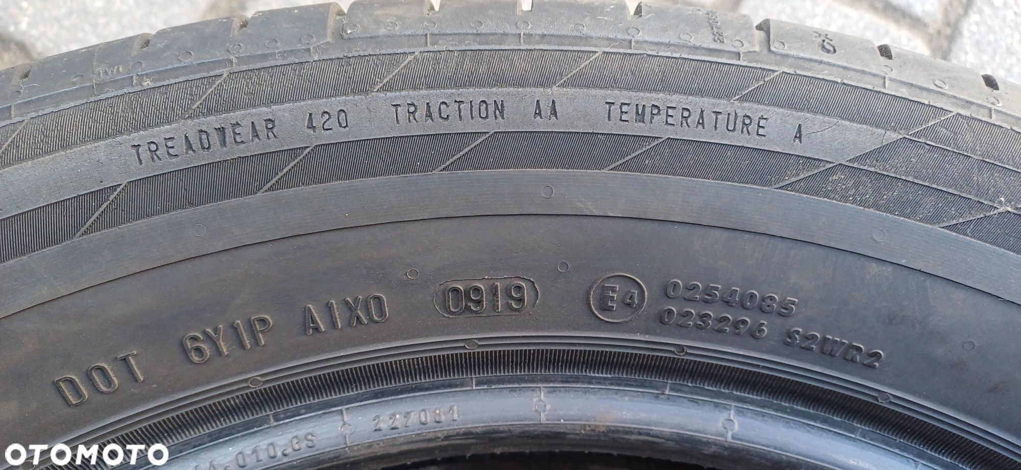CONTINENTAL 235/50R18 97V , pojedyńcza opona letnia. - 6
