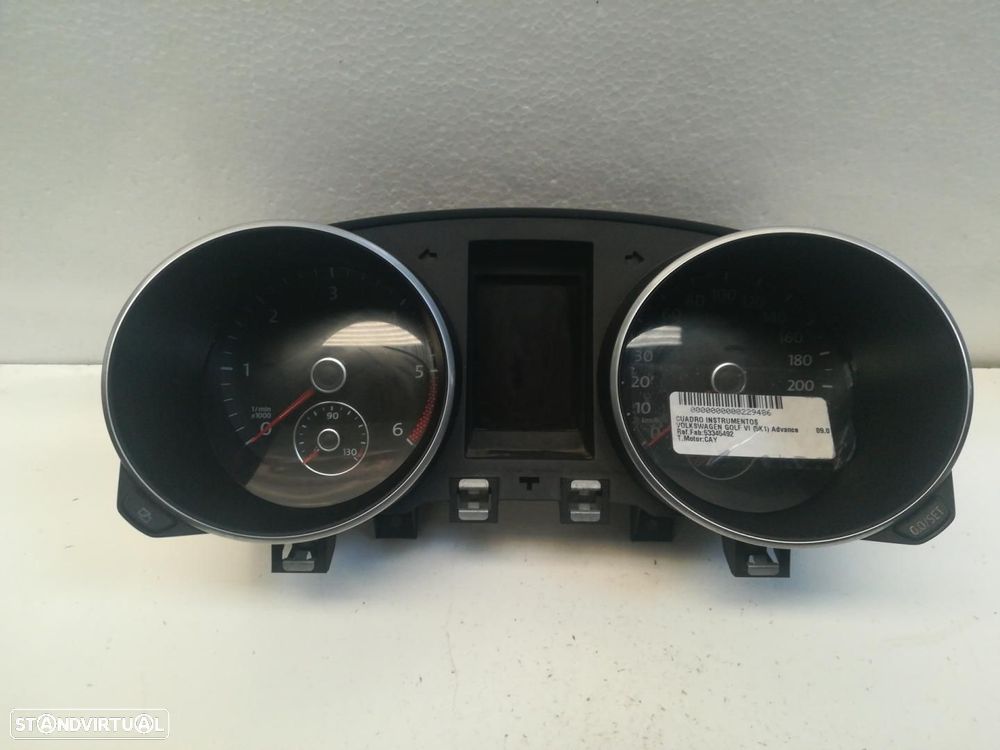 QUADRANTE VOLKSWAGEN GOLF VI 5K110.2008 - 1