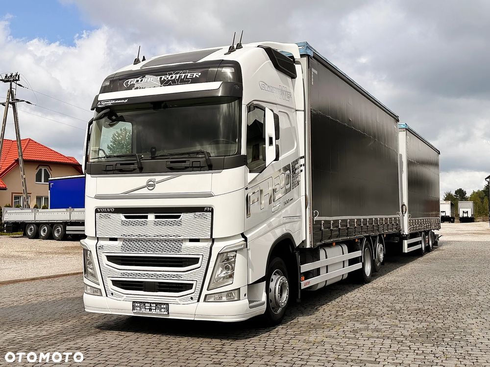Volvo FH 500 GLOB XXL TANDEM ZESTAW WECON OCYNK SAF  7,72+7,72 - 6
