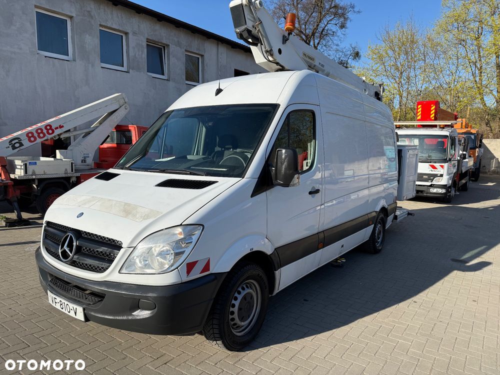 Mercedes-Benz Podnośnik Koszowy Palfinger P140V Zwyżka 14 metrów Pilot ! UDT Dmc 3500kg Kat b Jak Wumag Ruthmann Multitel - 2