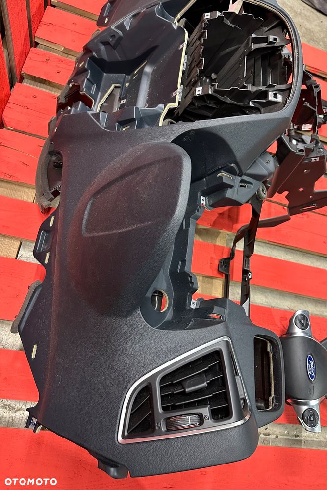 Ford C-MAX II DESKA ROZDZIELCZA konsola kokpit pulpit poduszki airbag pasy KOMPLET ORYGINALNY - 6